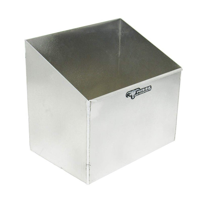 Pit Posse 453 Refuse Container Bin Garage Trash Can Holder Organizer - Made in USA - Enclosed Race Trailer Shop Garage Storage Mounted Aluminum Disposal Waste Hanger (Silver) - Image 5